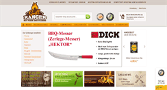 Desktop Screenshot of grillranger.de